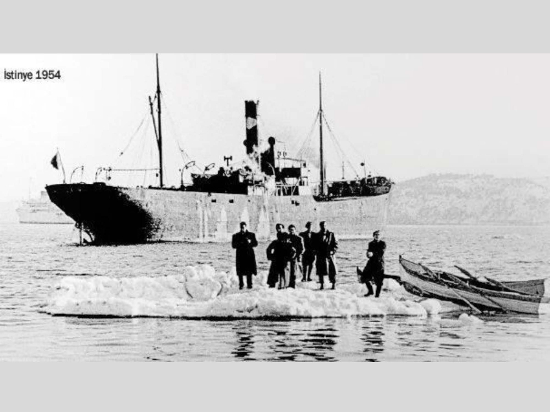 1954 - İstanbul'da yaşanan büyük kış mevsimi 49